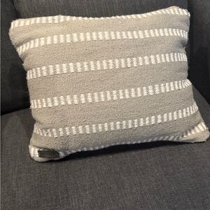 Article Koa Sparrow Gray and Yellow Textured Throw Pillow - small